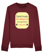 Good Music Bluză mânecă lungă Unisex Rise