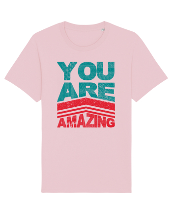 You are Amazing Cotton Pink