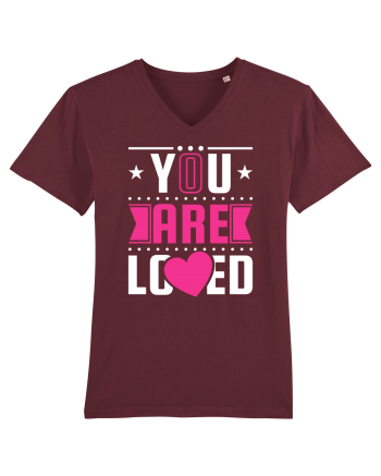 You are Loved Burgundy