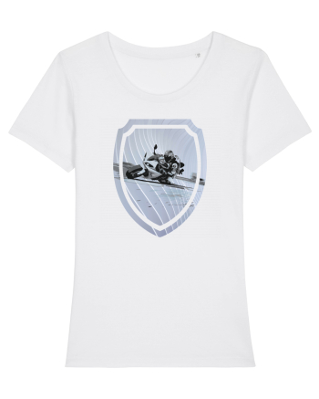 Motorcycle ride 3 White