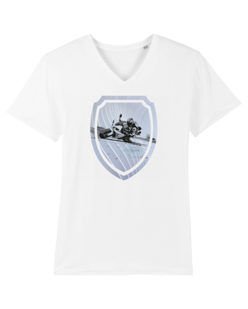 Motorcycle ride 3 White