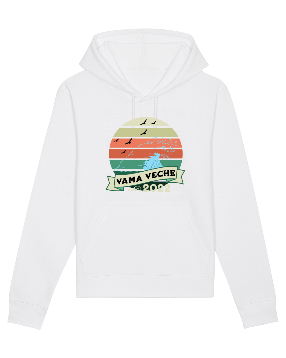 Hanorac Unisex Drummer White