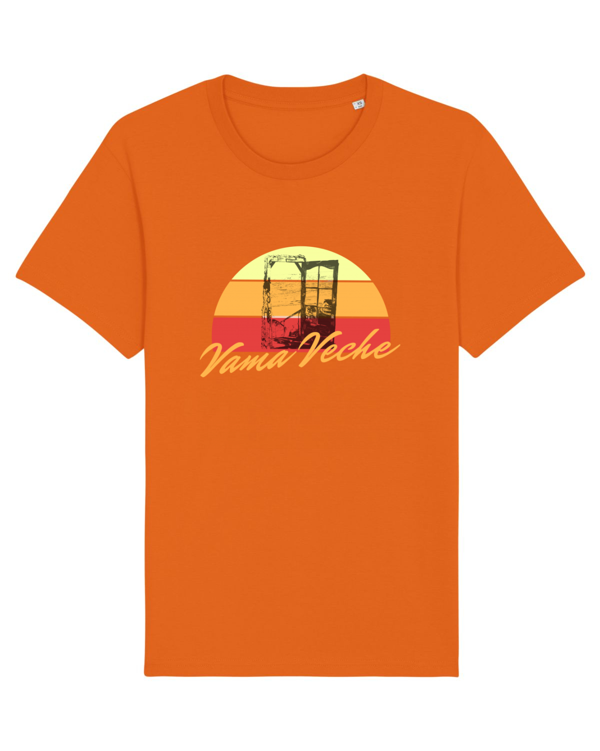 Tricou mânecă scurtă Unisex Rocker Bright Orange