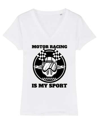 Motor Racing Is My Sport White