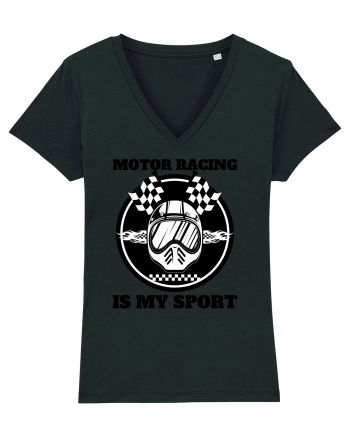 Motor Racing Is My Sport Black
