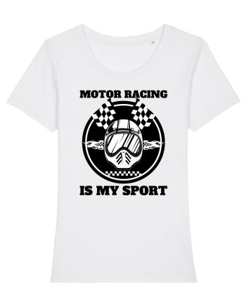 Motor Racing Is My Sport White