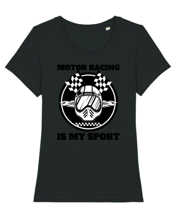 Motor Racing Is My Sport Black