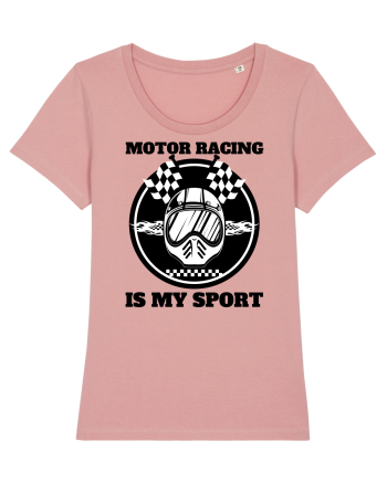 Motor Racing Is My Sport Canyon Pink