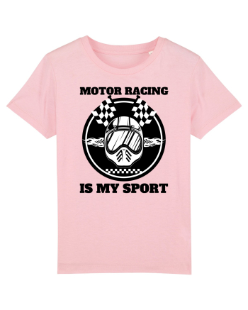 Motor Racing Is My Sport Cotton Pink