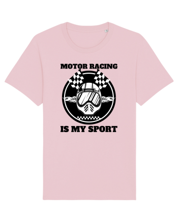 Motor Racing Is My Sport Cotton Pink