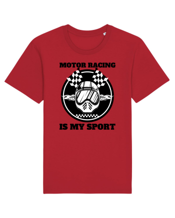 Motor Racing Is My Sport Red