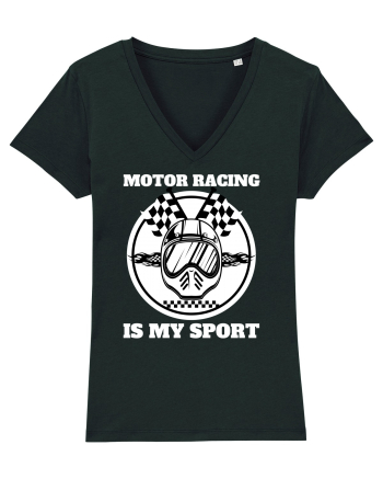 Motor Racing Is My Sport Black