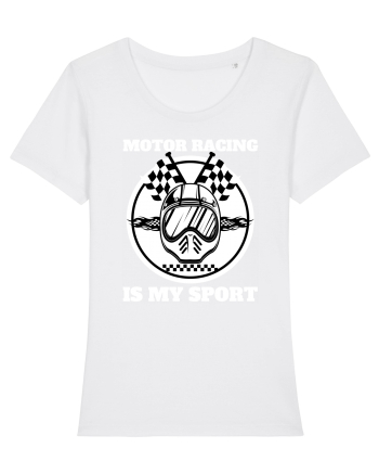 Motor Racing Is My Sport White