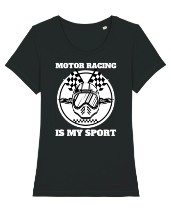 Motor Racing Is My Sport Black