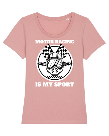 Motor Racing Is My Sport Canyon Pink