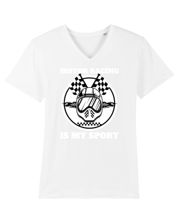 Motor Racing Is My Sport White