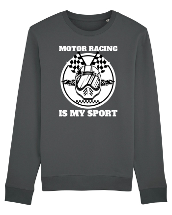 Motor Racing Is My Sport Anthracite