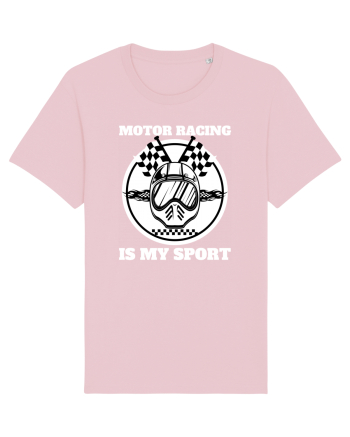 Motor Racing Is My Sport Cotton Pink
