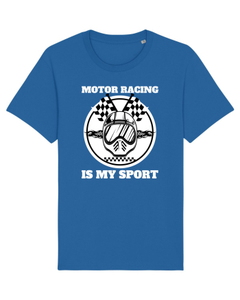 Motor Racing Is My Sport Royal Blue