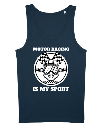 Motor Racing Is My Sport Navy