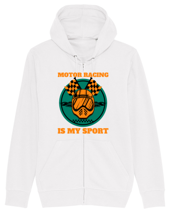 Motor Racing Is My Sport White