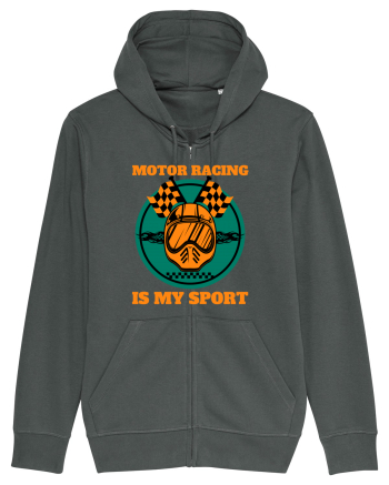 Motor Racing Is My Sport Anthracite