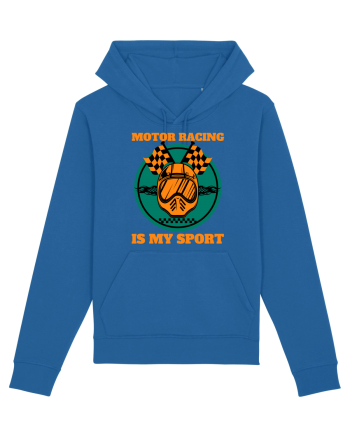 Motor Racing Is My Sport Royal Blue