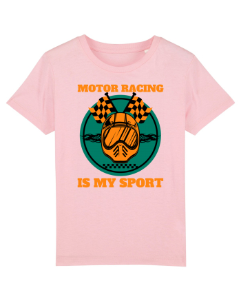 Motor Racing Is My Sport Cotton Pink