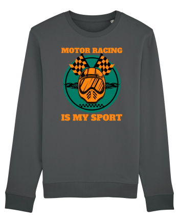 Motor Racing Is My Sport Anthracite