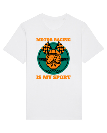 Motor Racing Is My Sport White