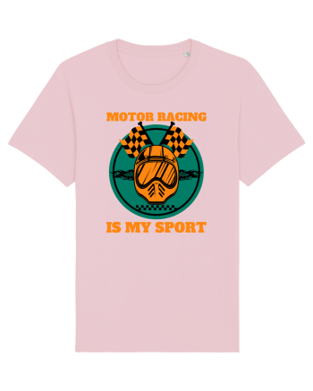 Motor Racing Is My Sport Cotton Pink