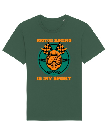Motor Racing Is My Sport Bottle Green