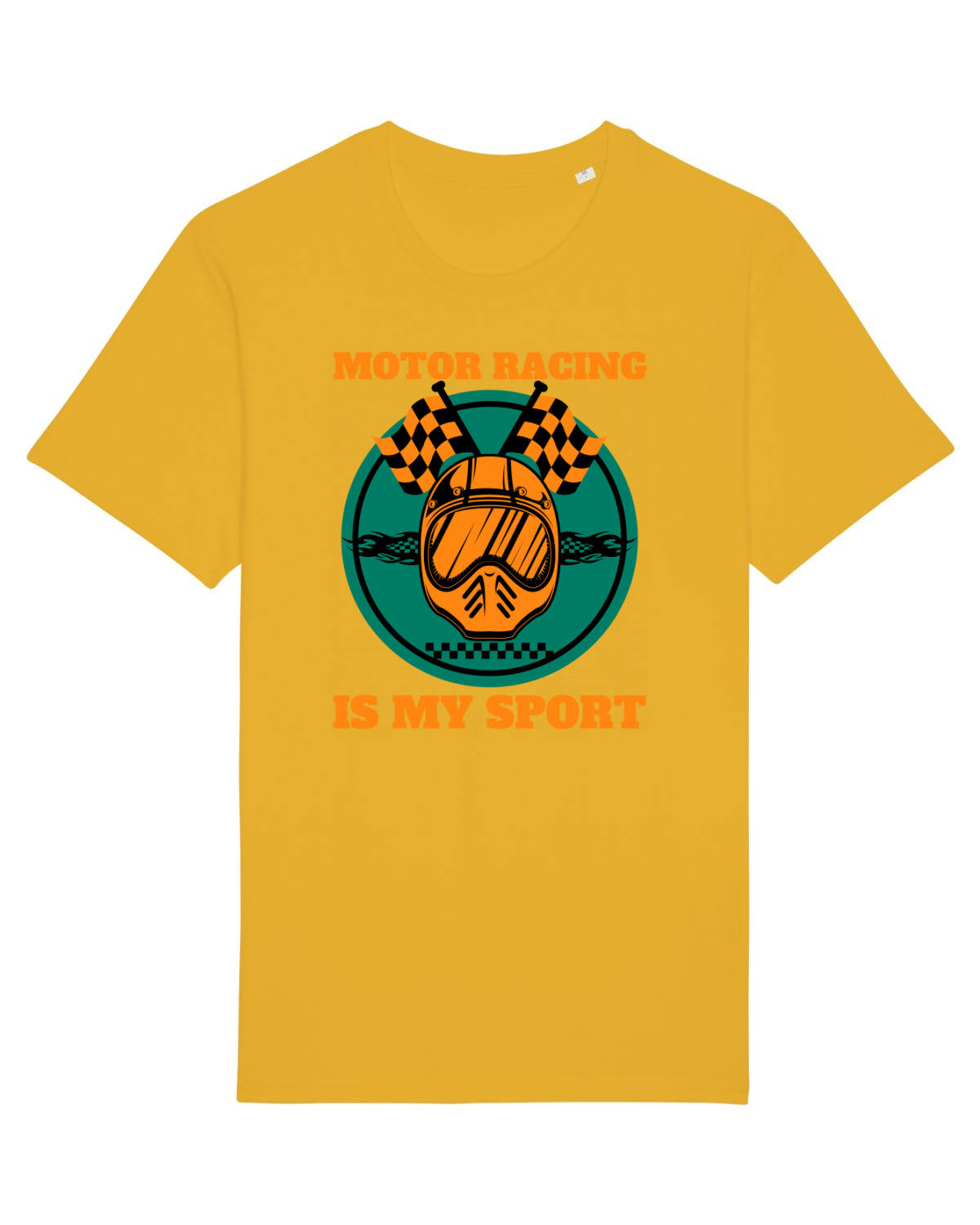 Tricou mânecă scurtă Unisex Rocker Spectra Yellow