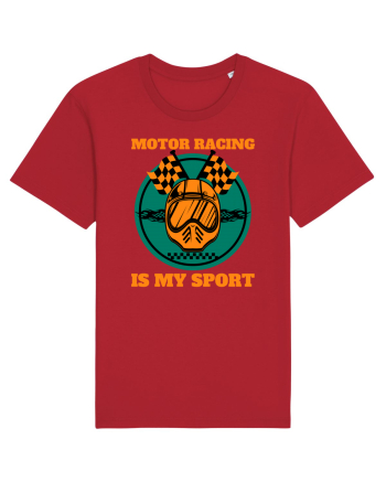 Motor Racing Is My Sport Red