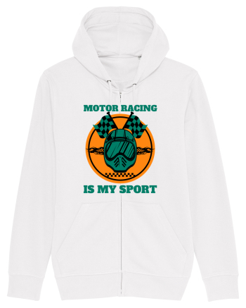 Motor Racing Is My Sport White