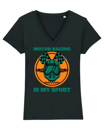 Motor Racing Is My Sport Black