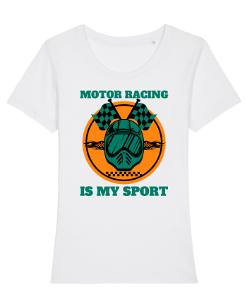 Motor Racing Is My Sport White