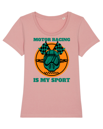 Motor Racing Is My Sport Canyon Pink