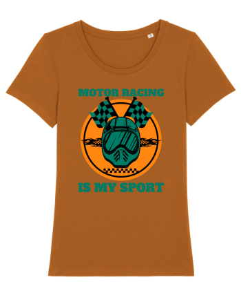 Motor Racing Is My Sport Roasted Orange