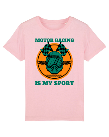 Motor Racing Is My Sport Cotton Pink