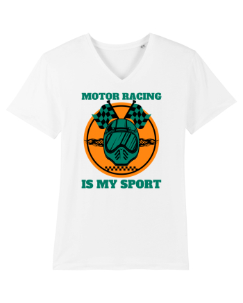 Motor Racing Is My Sport White