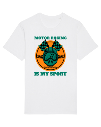 Motor Racing Is My Sport White