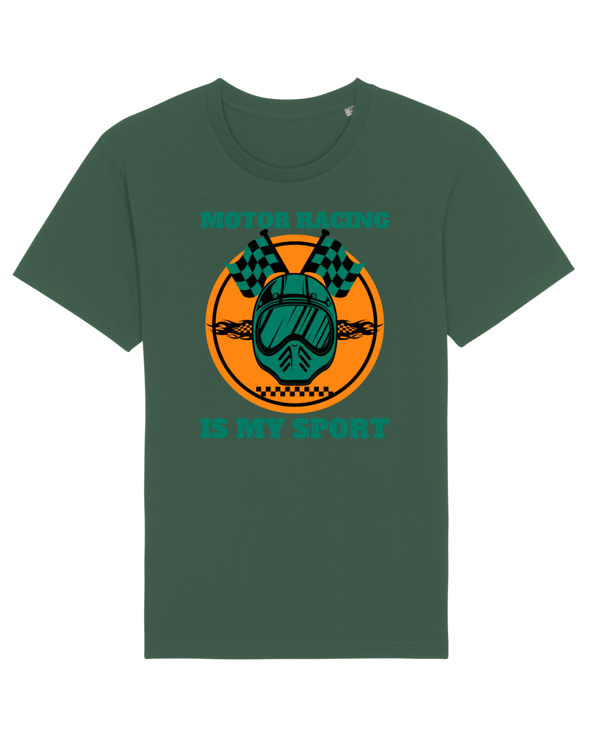 Tricou mânecă scurtă Unisex Rocker Bottle Green