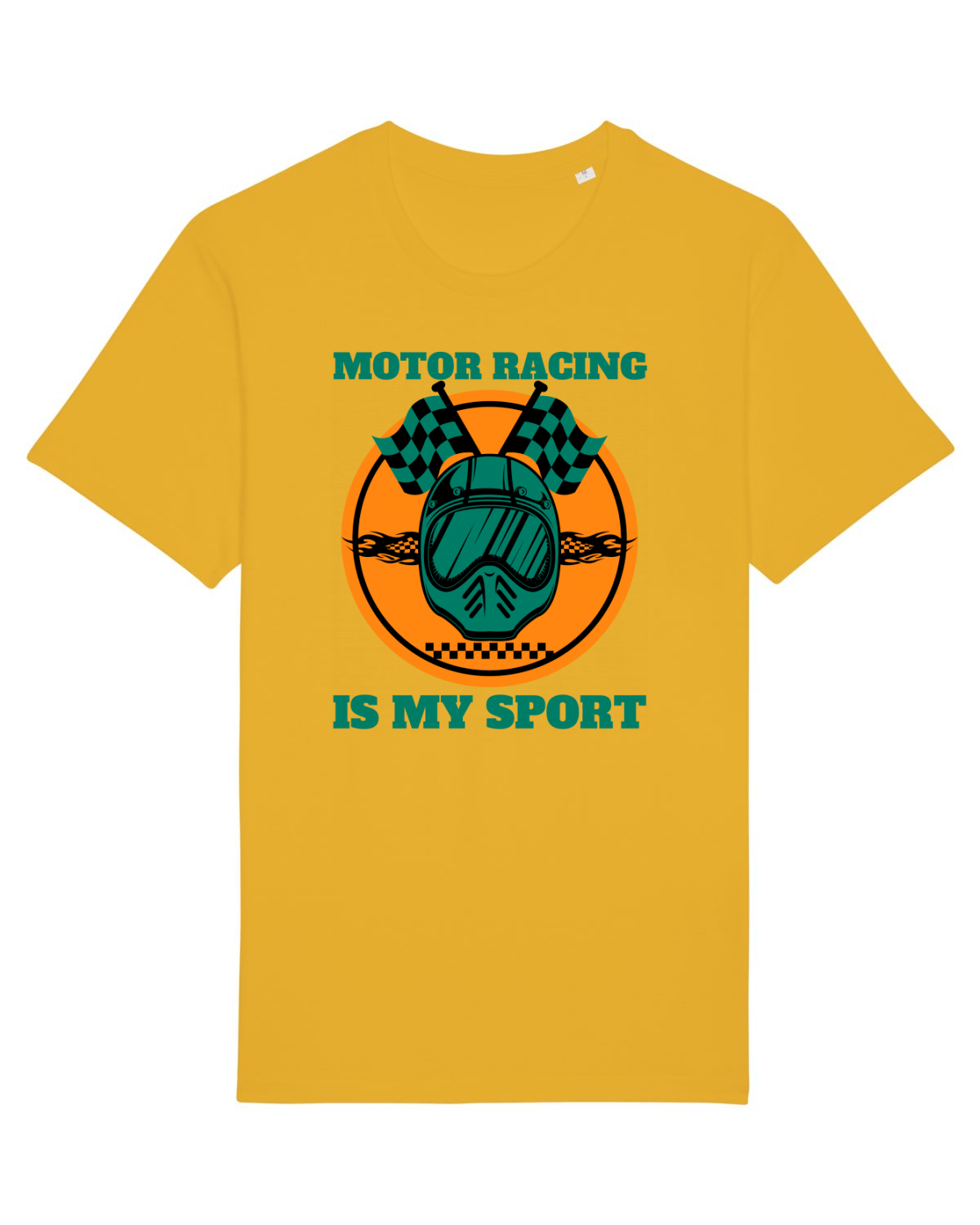 Tricou mânecă scurtă Unisex Rocker Spectra Yellow