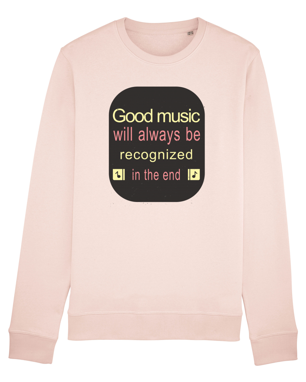 Bluză mânecă lungă Unisex Rise Candy Pink