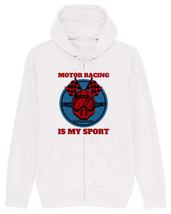 Motor Racing Is My Sport White