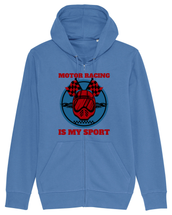 Motor Racing Is My Sport Bright Blue