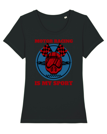 Motor Racing Is My Sport Black