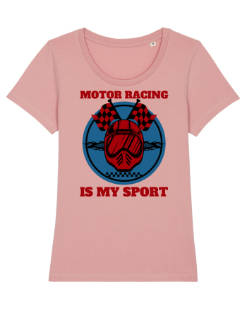 Motor Racing Is My Sport Canyon Pink