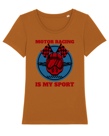 Motor Racing Is My Sport Roasted Orange